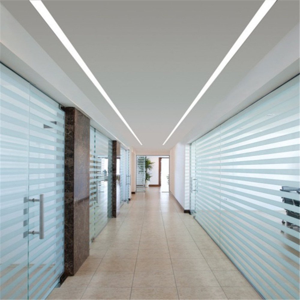 recessed in drywall aluminum profile for led linear strip light