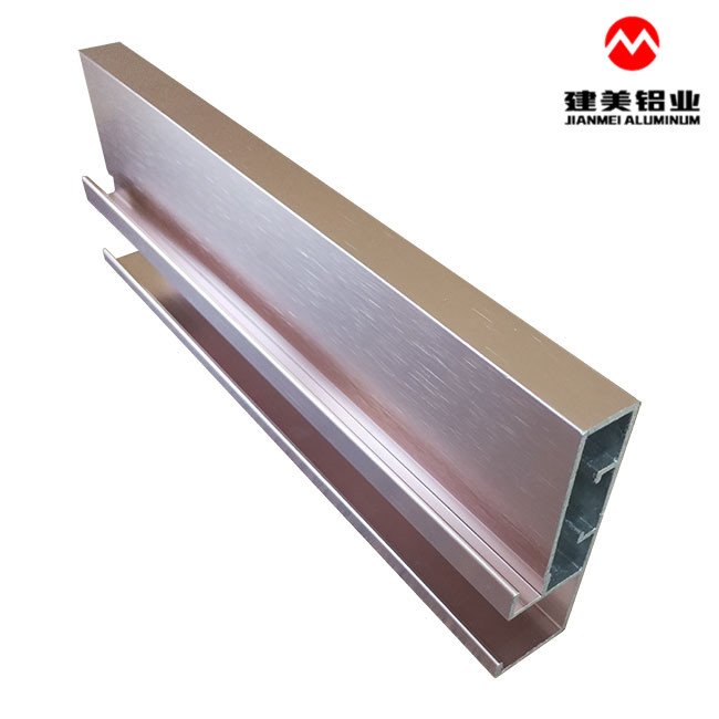 Factory Modular wall hanging kitchen cabinet aluminum profile