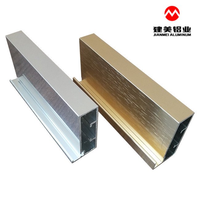 Factory Modular wall hanging kitchen cabinet aluminum profile