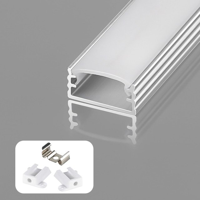 A1407 Factory Price Aluminum Profile led Strip Light Aluminum Profile led Surface Mounted Aluminum Profiles
