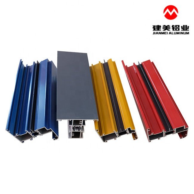 JIANMEI Customized aluminium profile extrusion manufacturers Super Quality Aluminium Extrusion Profiles, Factory Price