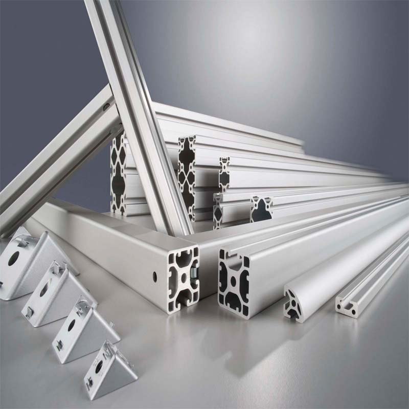White Color Aluminium Profiles Make DOOR and Windows 5020 744 8025 3831 Aluminio Perfiles