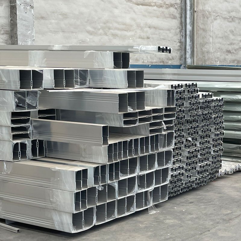 White Color Aluminium Profiles Make DOOR and Windows 5020 744 8025 3831 Aluminio Perfiles