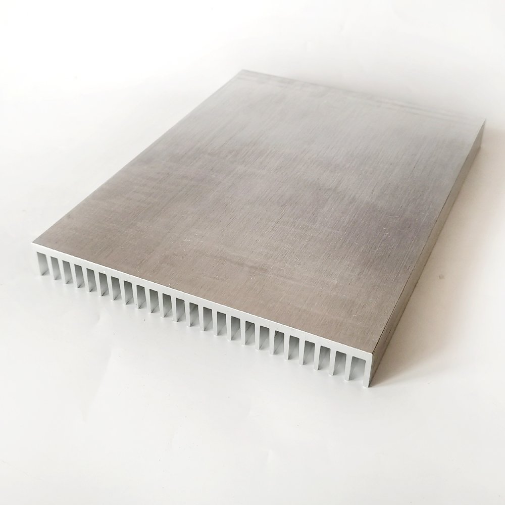 Aluminum Alloy LED Plant Grow Light Heatsink 178(W)*21(H)*240(L)mm Extruded Heatsink Profile