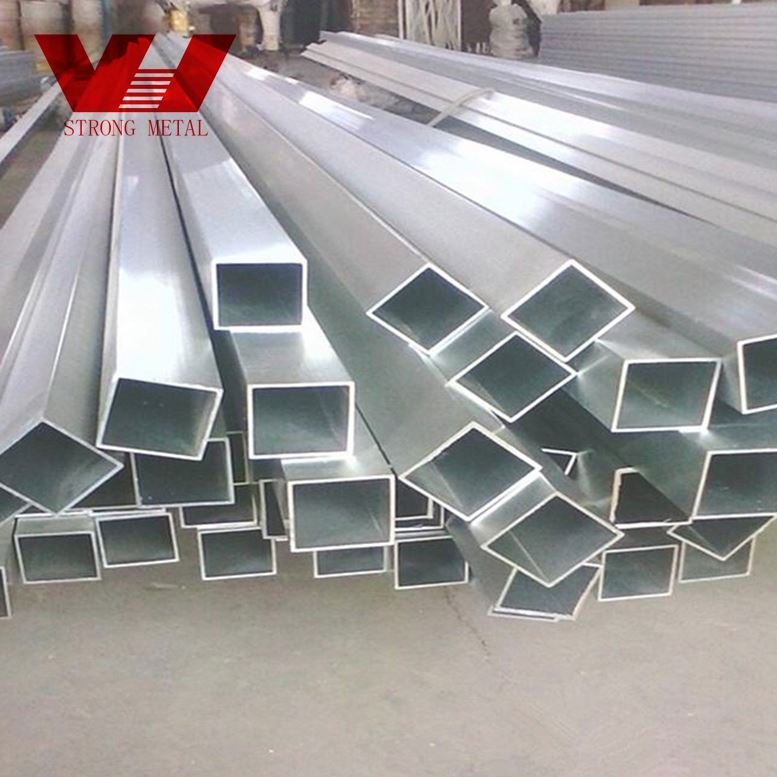 Customized Industrial Precision Decorative Aluminum Profiles 6061 T6 6063 Alloy Extrusion Aluminium Square Tube Profile Price