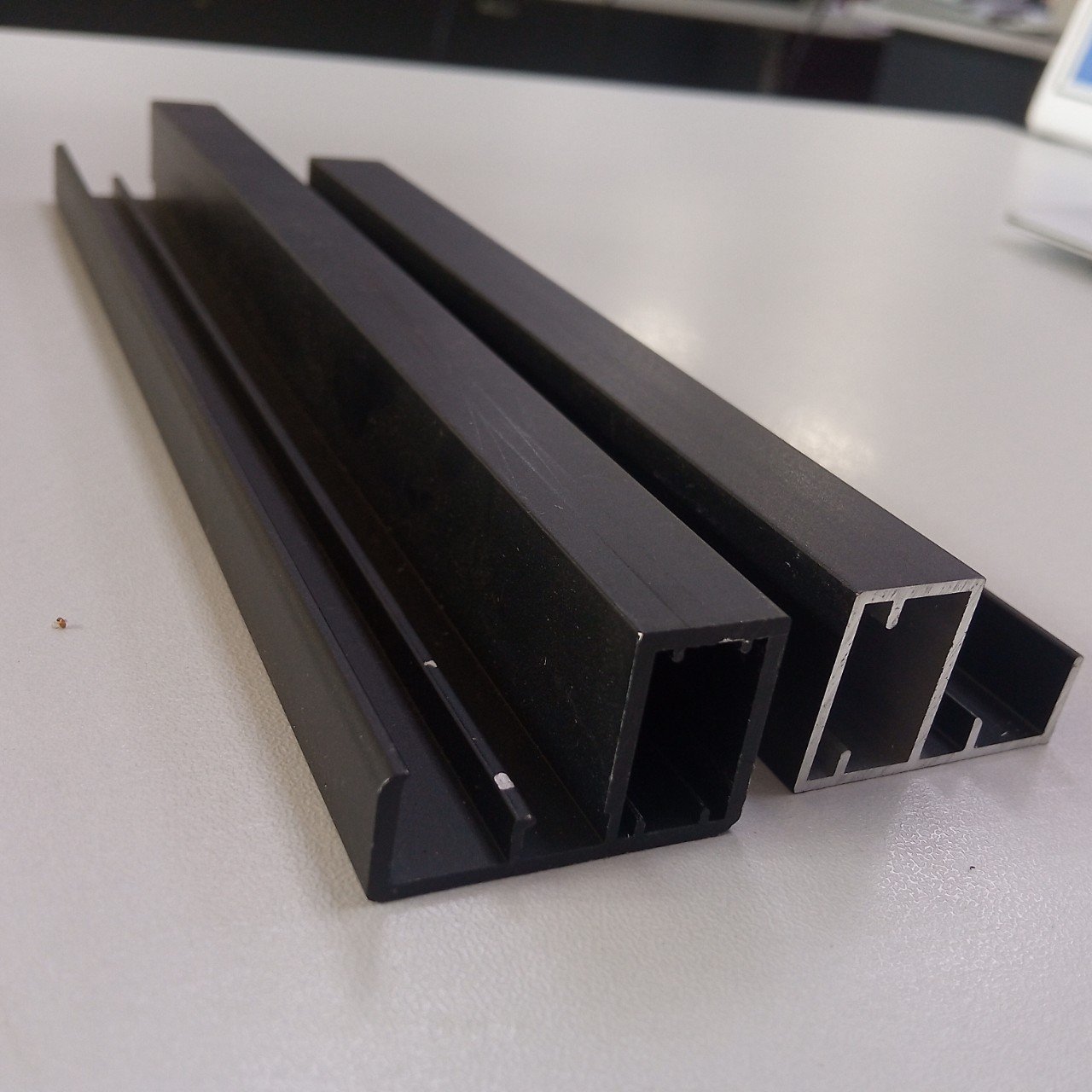 glass kitchen Wardrobe door frame aluminium profile factory low cost manufactured in vietnam