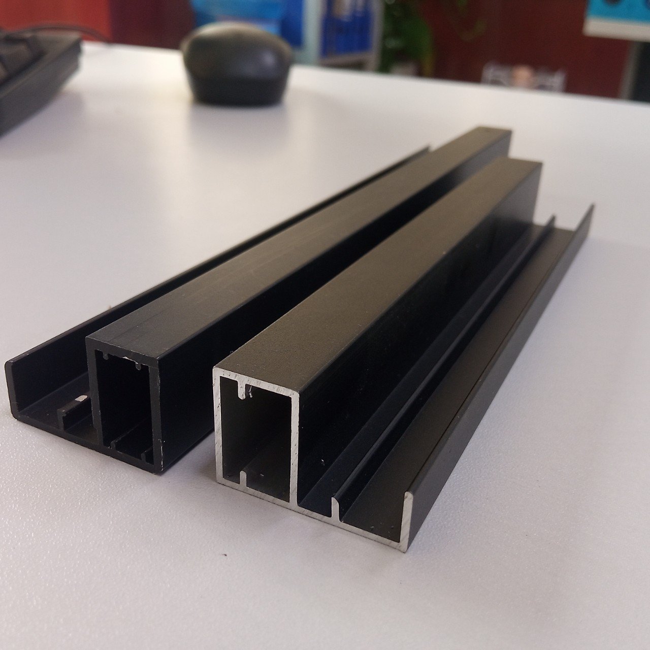 glass kitchen Wardrobe door frame aluminium profile factory low cost manufactured in vietnam