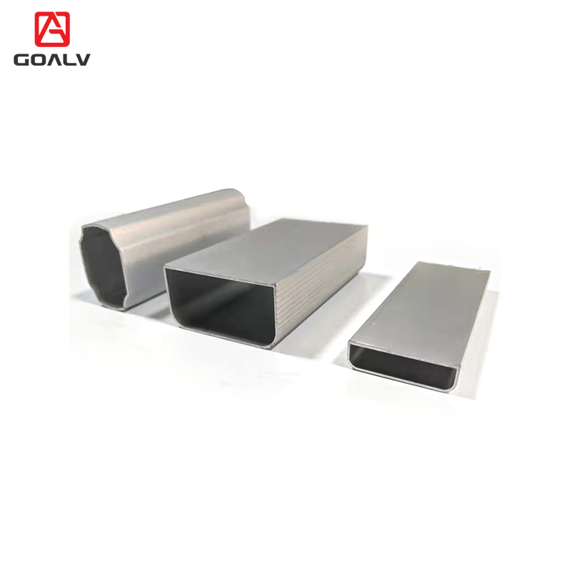 High Quality Stretch Led Strip Light Aluminium Extrusion Accessories Hollow Square Aluminium Profile