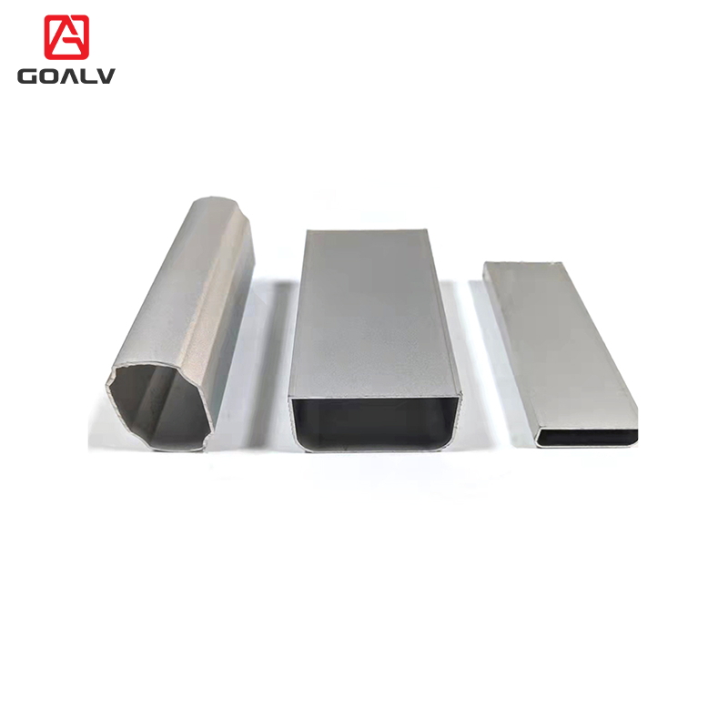 High Quality Stretch Led Strip Light Aluminium Extrusion Accessories Hollow Square Aluminium Profile