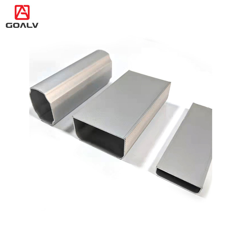 High Quality Stretch Led Strip Light Aluminium Extrusion Accessories Hollow Square Aluminium Profile