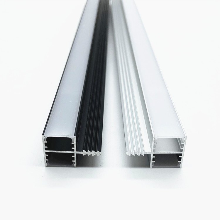 Customized cabinet Led lighting aluminum alloy profiles Extruded housing channel Led strip lamp aluminum profiles
