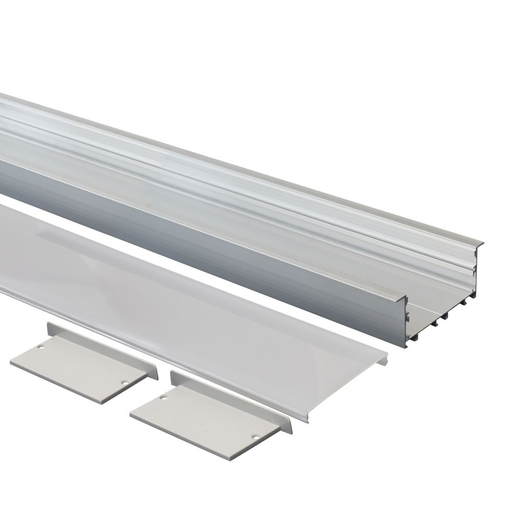 75X35A Heat sink 6063 aluminum alloy recessed aluminum profile for led linear light