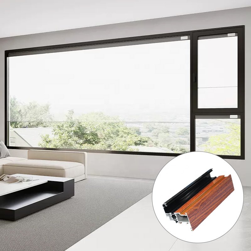 aluminium profiles for windows and doors