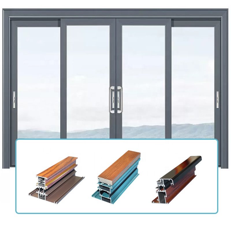 aluminium profiles for windows and doors