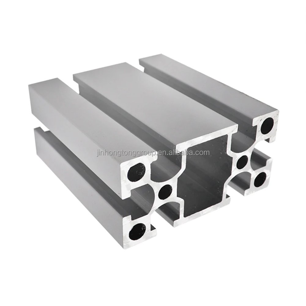 Factory Customization Anodized Industrial Aluminum 6063 Aluminum Profile 40*80 T Slot Aluminum Extrusion Profile