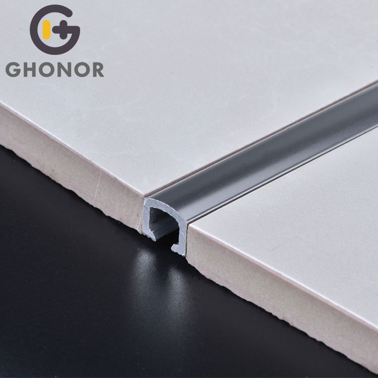 Custom Al Extruding Decor Item 6063 T5 Extrusion U Type Frame Aluminum Extruded Tile Edging Profile In Dubai Supplier