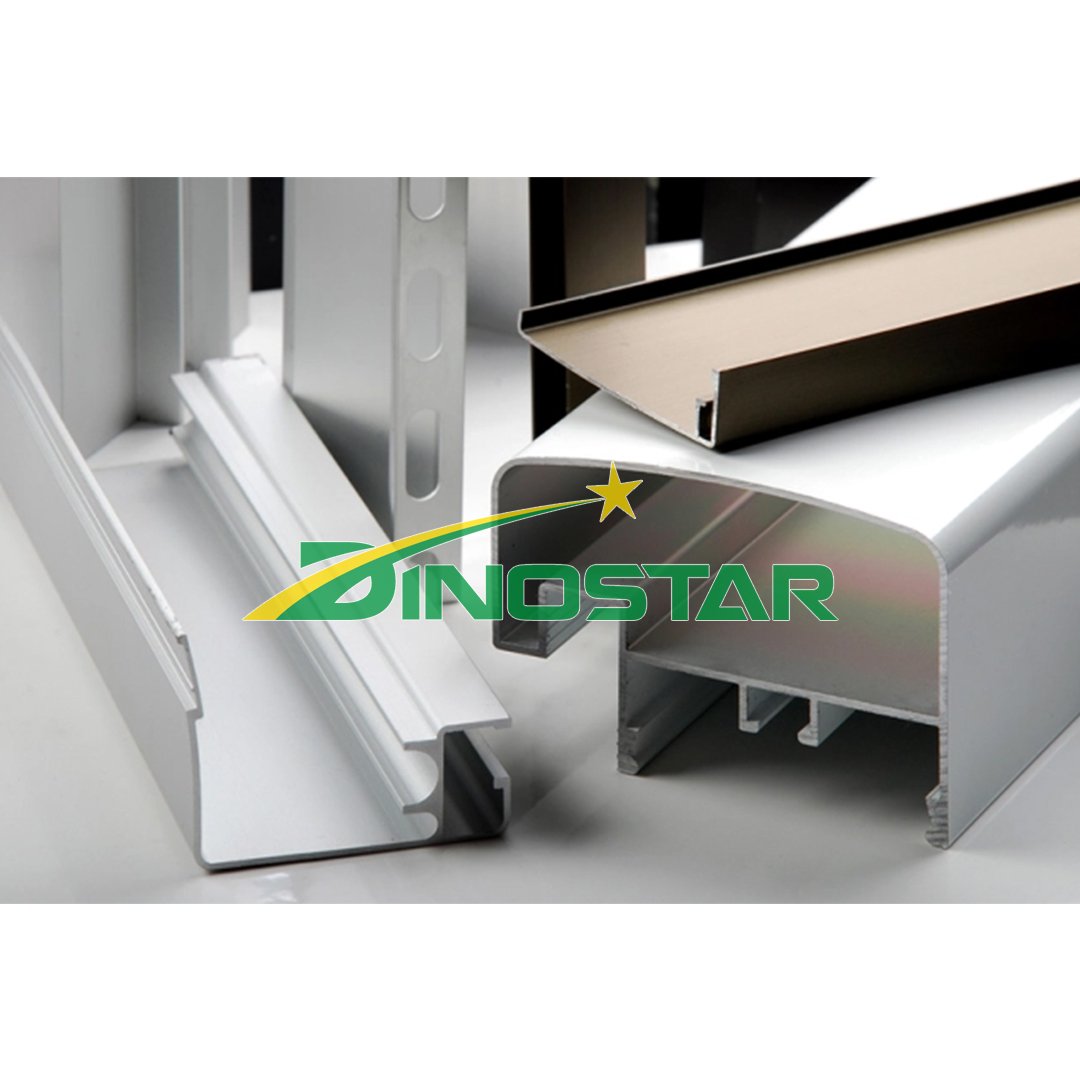 aluminum profiles, solar aluminum bars, square aluminum bars.... Quality and reputable products at DINOSTAR aluminum factory