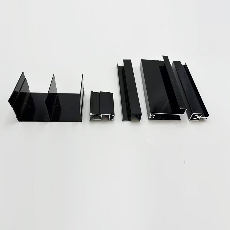Customized Modern Bedroom Wardrobe Sliding Door aluminum Elegant Large Storage Wardrobe aluminum Alloy profile