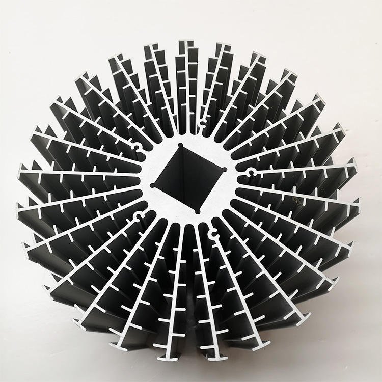 High quality aluminum radiator with fast heat dissipation and no noise can be customized