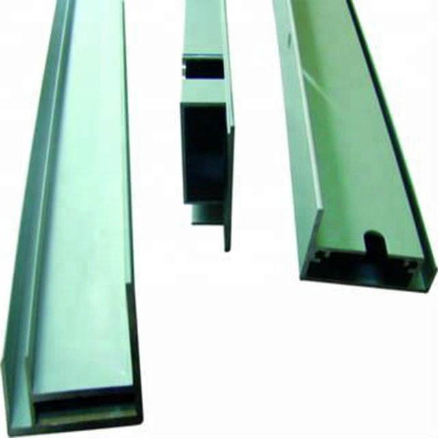 Anodized Silver Architectural Gypsum Plaster Aluminium Extrusion LED Profile