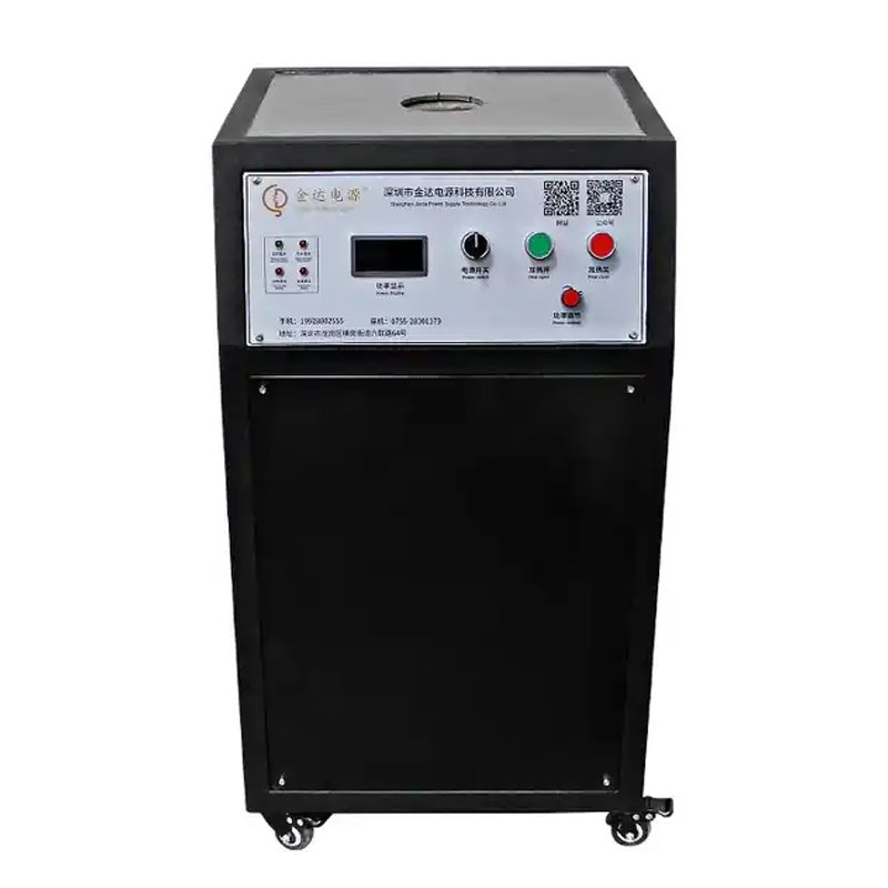 3KG IGBT Small Medium Frequency Induction Cabinet Melting Machine