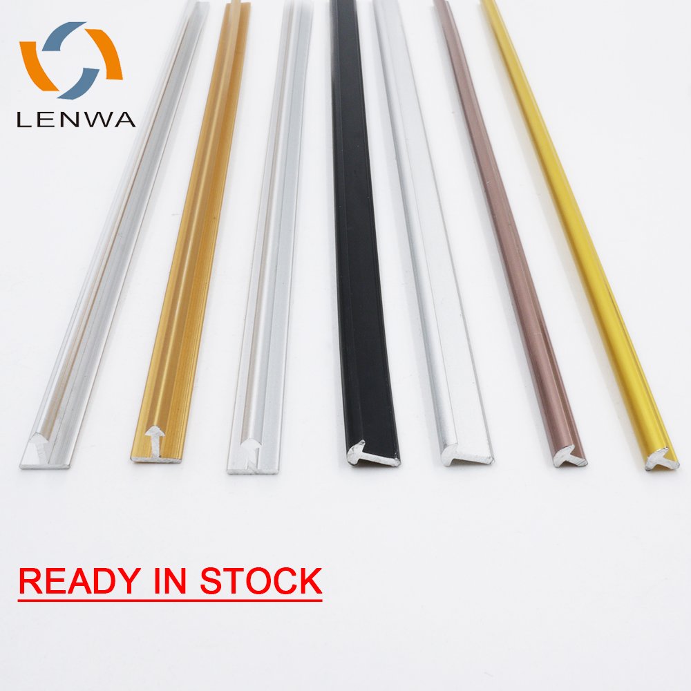 LENWA Factory in Stock Fast Delivery T Aluminum Profile for Home Decoration with Multi Sizes.
