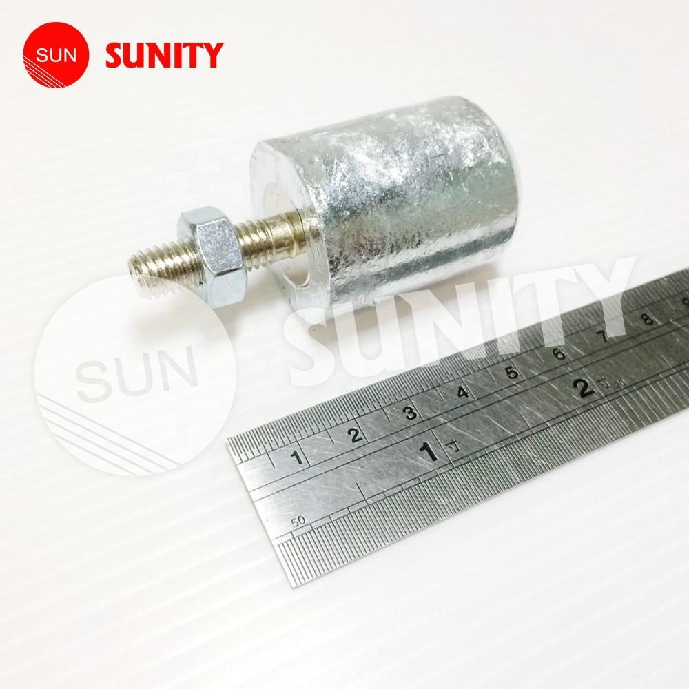 TAIWAN SUNITY High Quality Zinc anodes OEM 27200-300400 30mm*40mm*8mm for Yanmar 6HA inboard