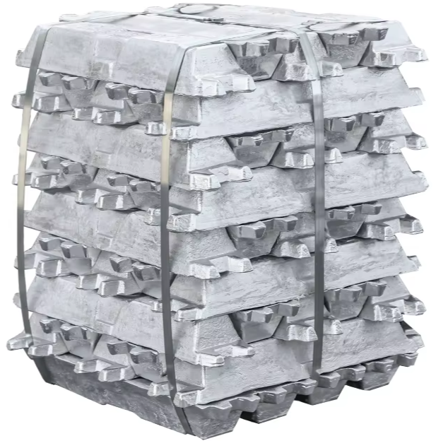 A7 Aluminum Ingot 99.7% High Purity Factory Supply China Manufacturer Silvery White Surface Aluminum Ingot