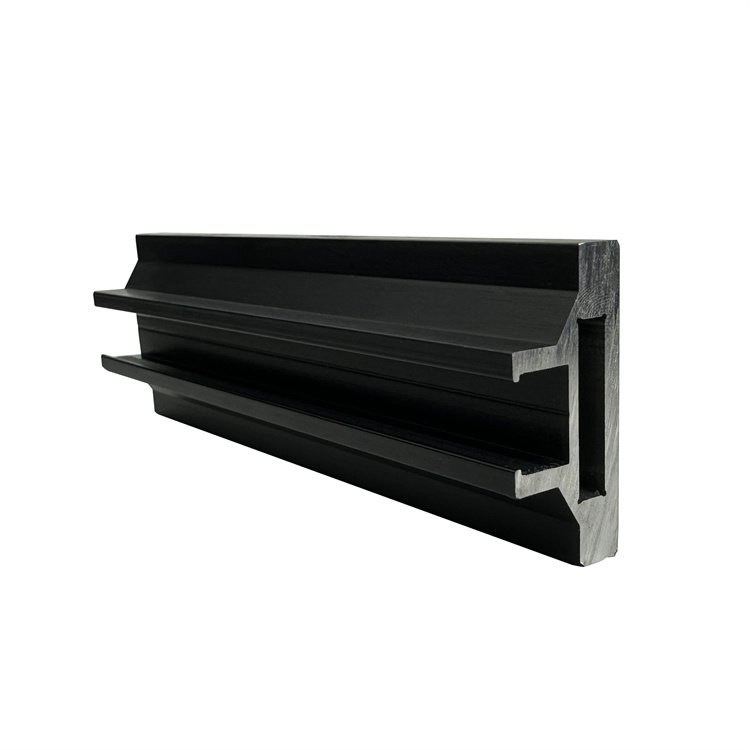 Customized black aluminum profile with factory price