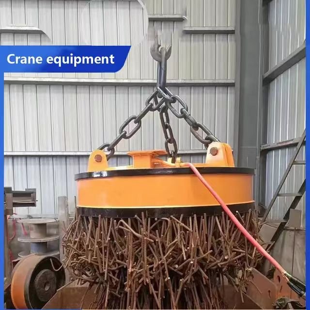 Heavy-Duty 500 kg Lifting Electromagnet Crane Electromagnetic Magnetic Lifter