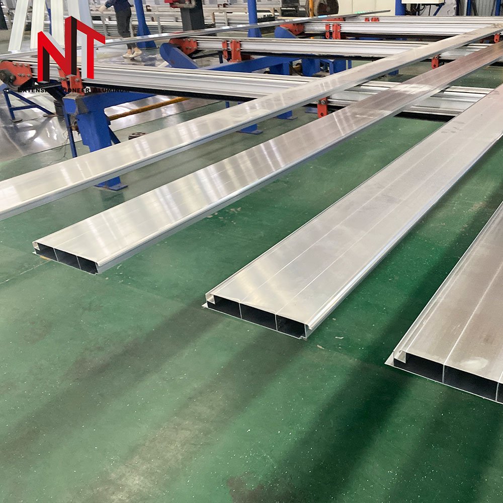 NT factory price china export Aluminum Extrus door profiles Custom Aluminium profiles for door panels