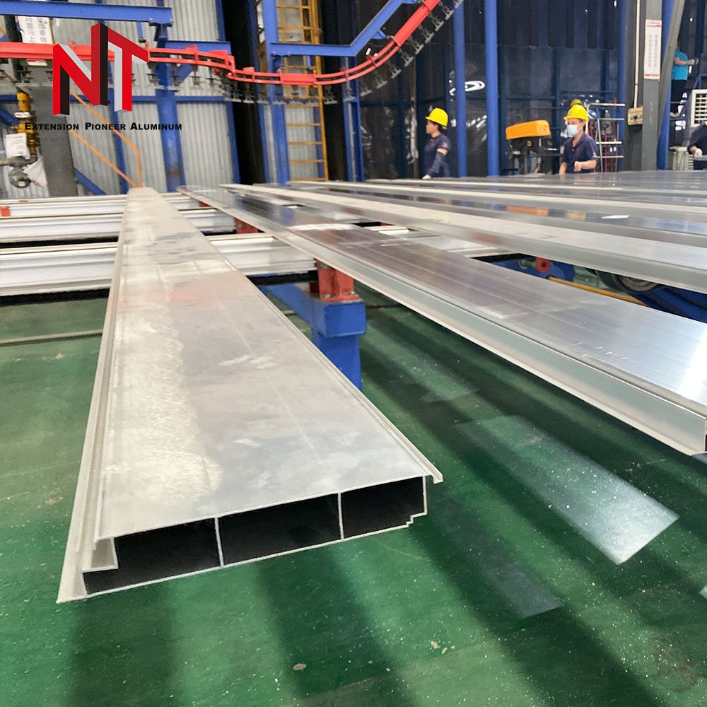 NT factory price china export Aluminum Extrus door profiles Custom Aluminium profiles for door panels