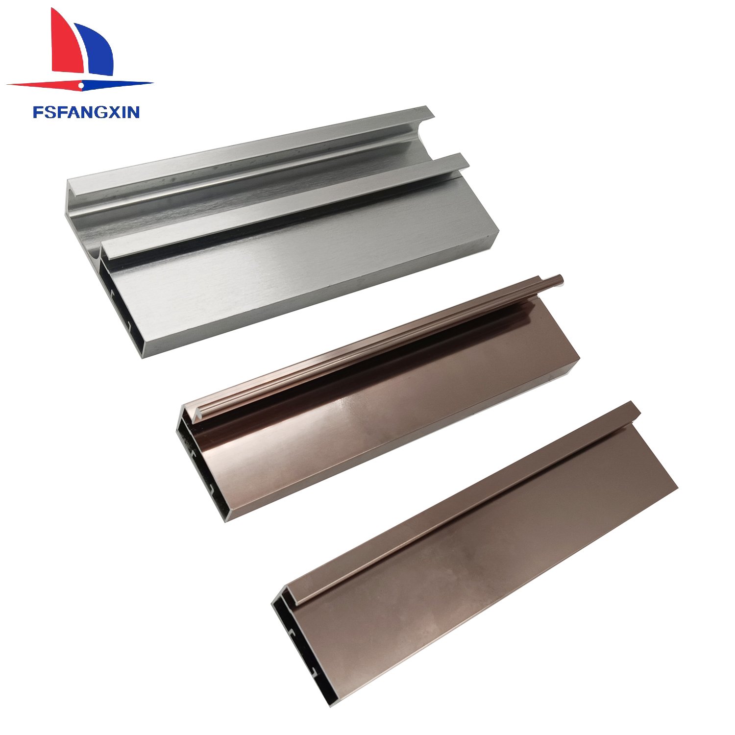 High Quality Customized Aluminum Extrusion Profile Aluminum Frame Profile for Windows Glass Door and Kitchen Cabinet