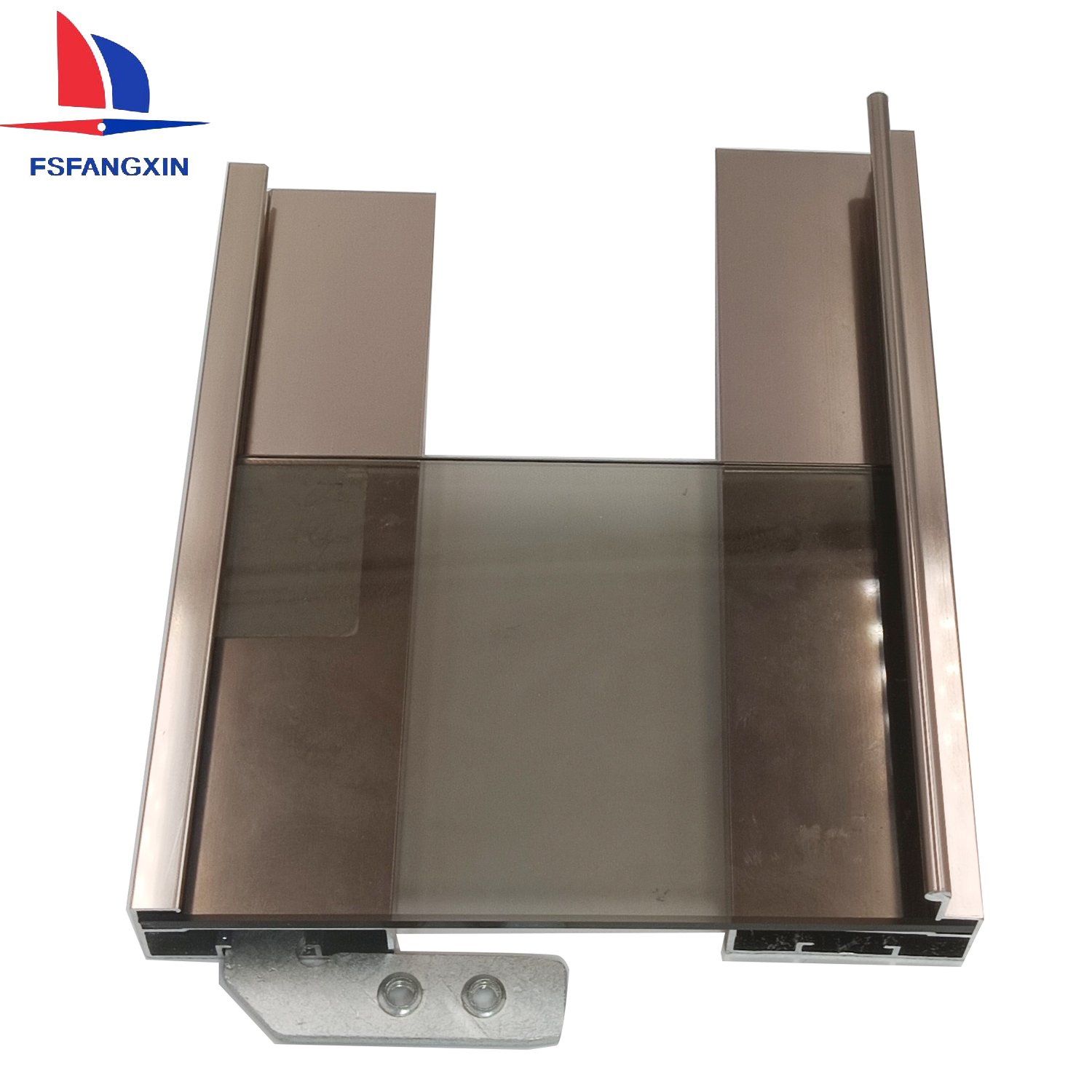 High Quality Customized Aluminum Extrusion Profile Aluminum Frame Profile for Windows Glass Door and Kitchen Cabinet
