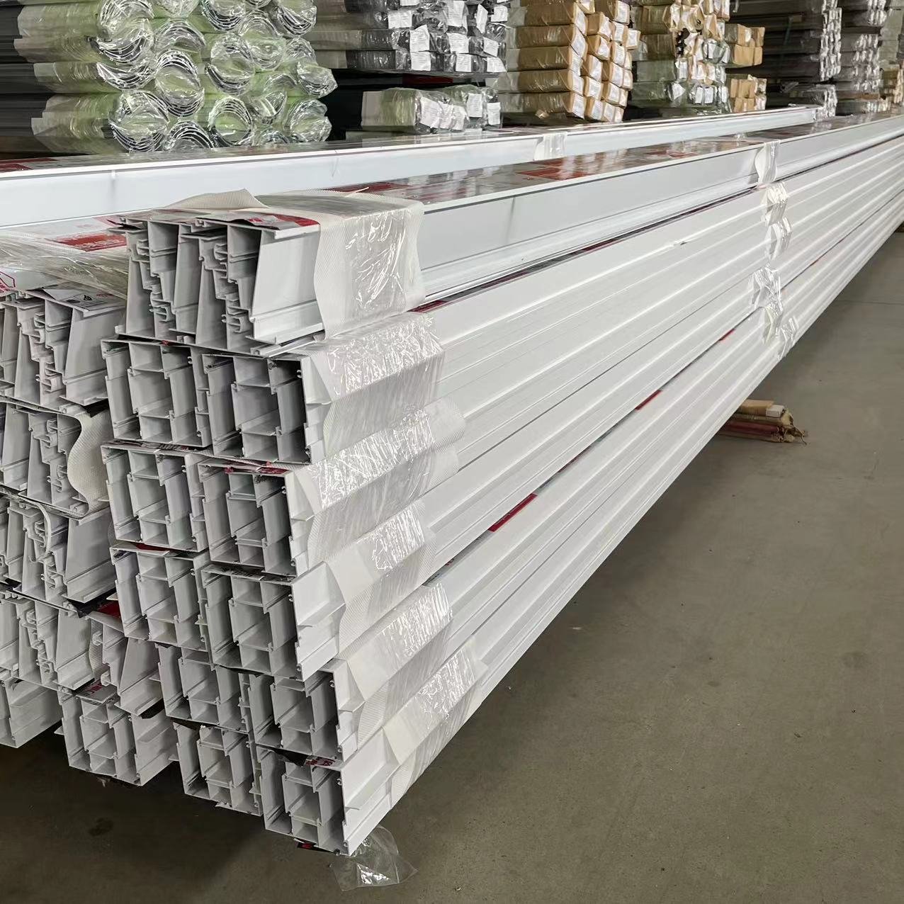 QIANGFENG ALUMINUM industrial hollow square round tube flat aluminum profiles aluminum square hollow tube extrusion profiles