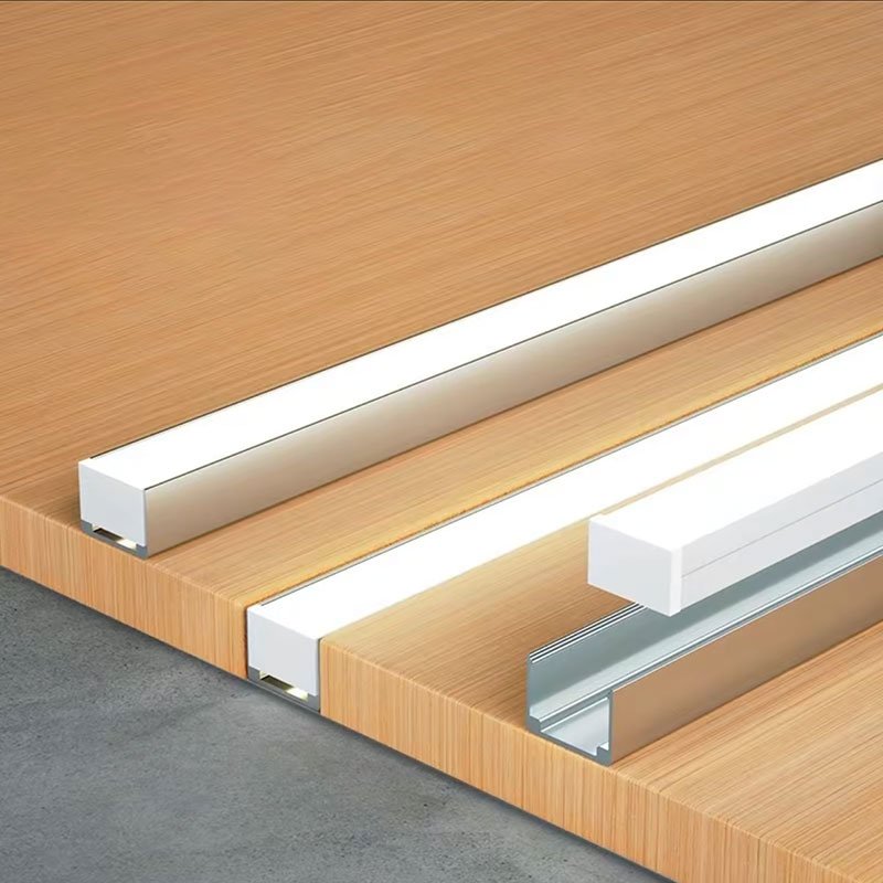 2020 No border Led Strip Aluminum Profile LED Strip Aluminum Profile Line Light Cabinet Light Closet Light LED cabinet line lamp
