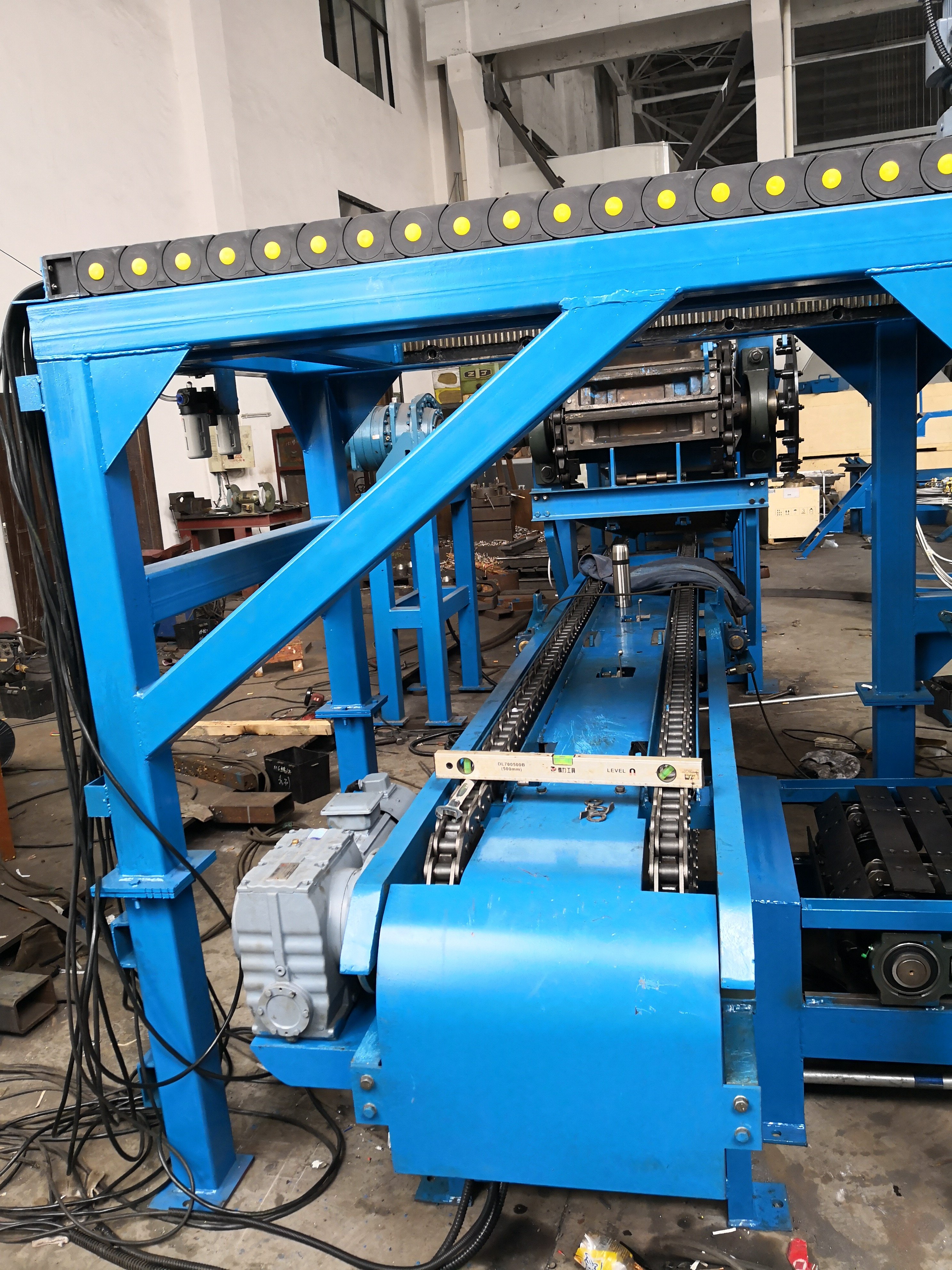 automatic aluminum ingot continuous casting machine and production line
