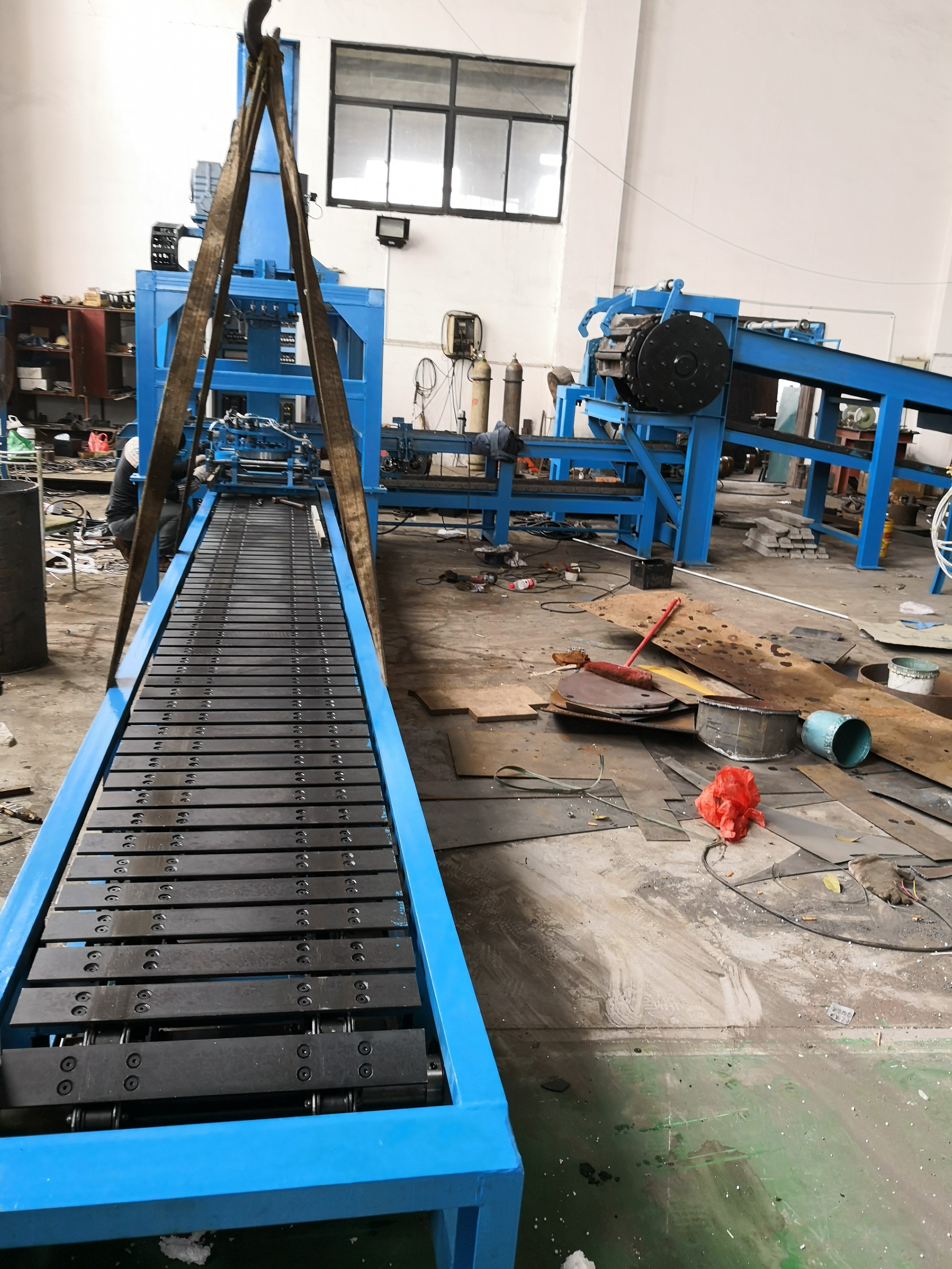 automatic aluminum ingot continuous casting machine and production line