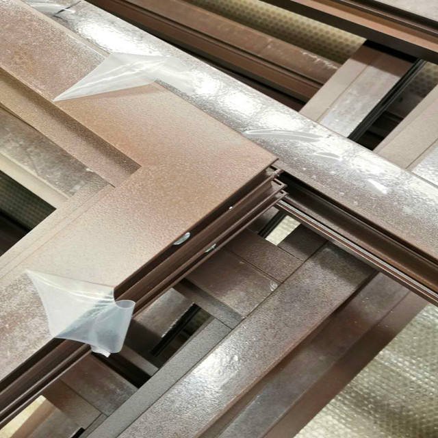 NUOXIN 2024 Modern Window aluminum Casement Window Aluminium Extrusion profile For Windows And Doors