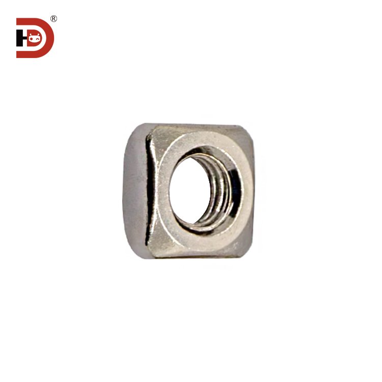 Aluminum fittings fastening nut square carbon steel aluminum profile special nut M4M5M6M8 nut