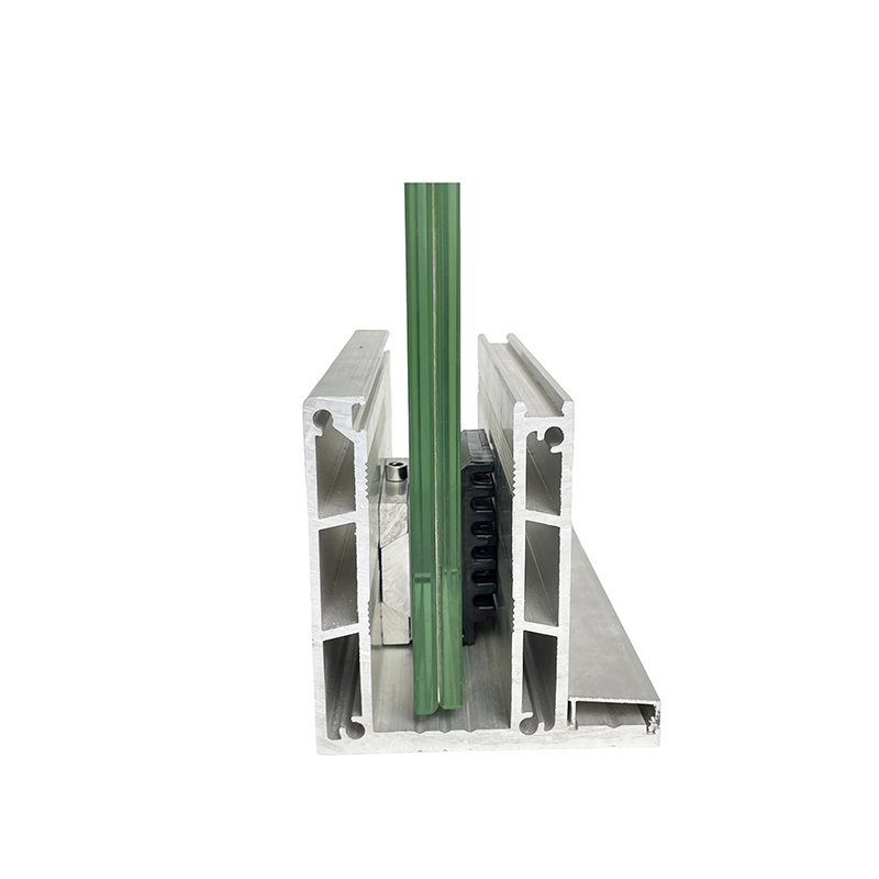 Aluminum U channel base balustrade glass balustrade aluminum profile directly factory aluminum