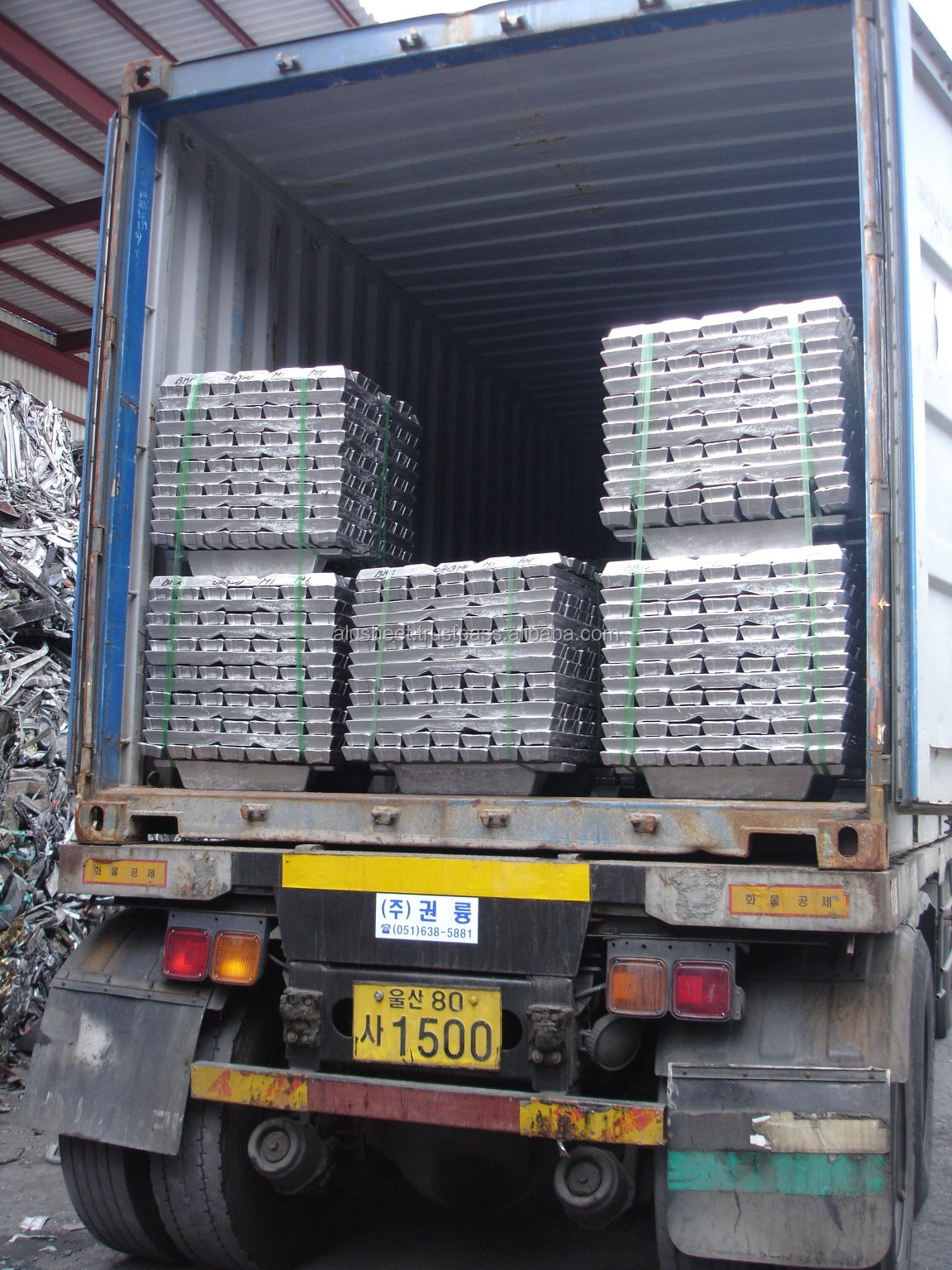 Best Quality Korean Secondary Aluminum Ingot ADC12 A380
