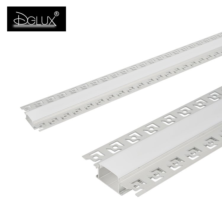 Modern Linear Corner Aluminum Industri Recessed Led Strip Light Ceiling Aluminum Profile