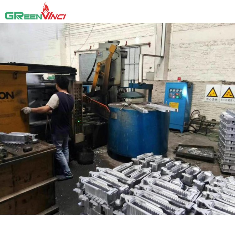 Metal Melting Aluminum Zinc Melting and Holding Induction Melting Furnace