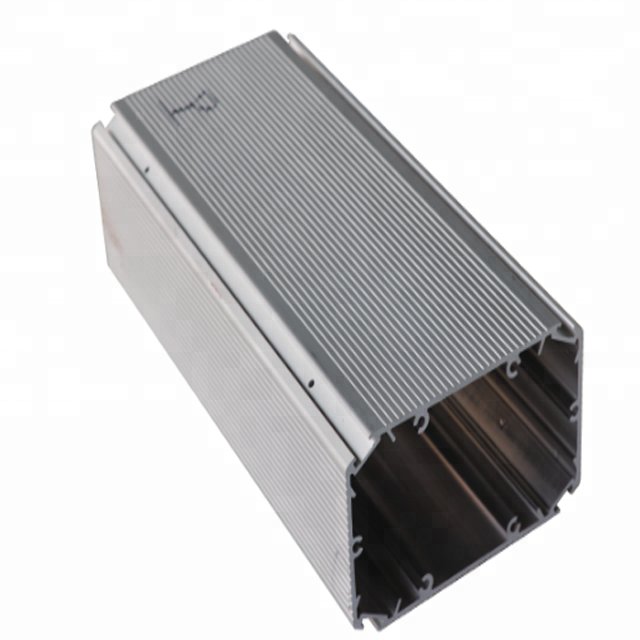 Custom European Powder Coating Silver Anodized Extruded Aluminum Profiles For Industry