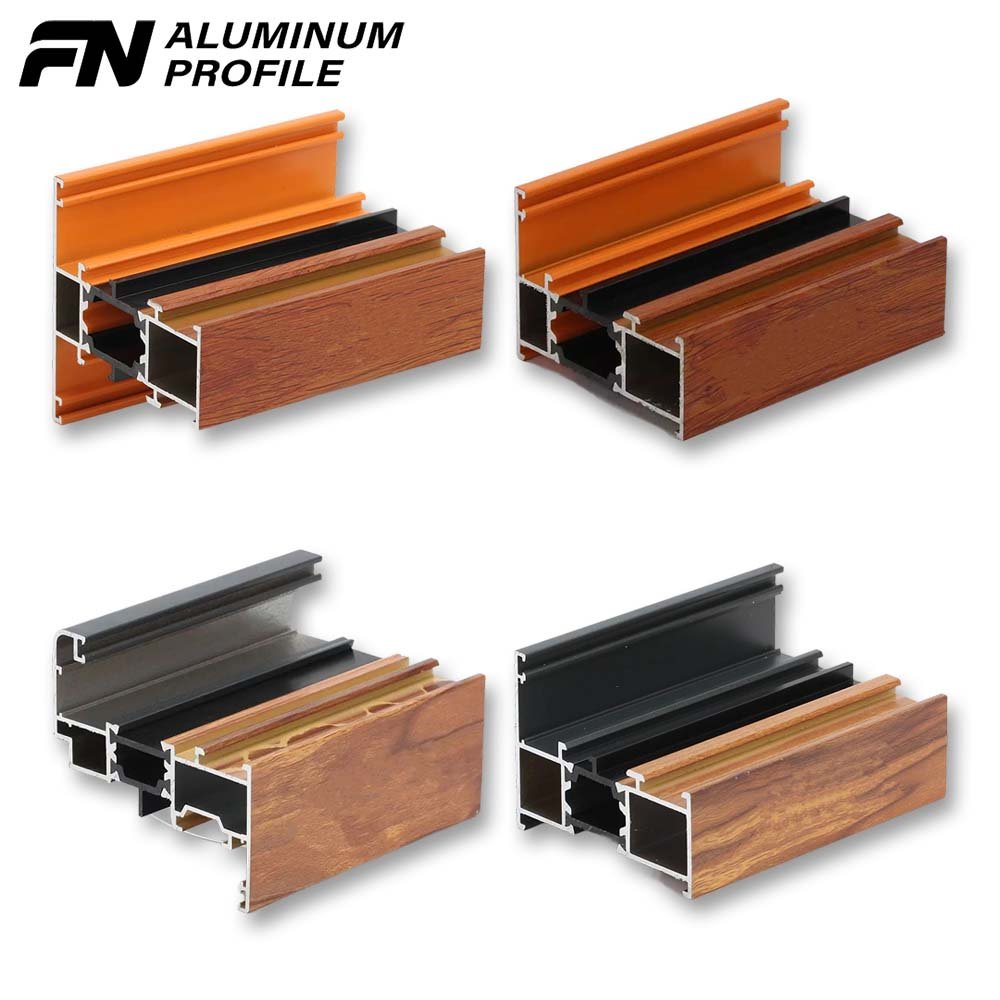 foshan factory aluminum window profile perfiles de aluminio 6000 series door frame aluminum profile for windows