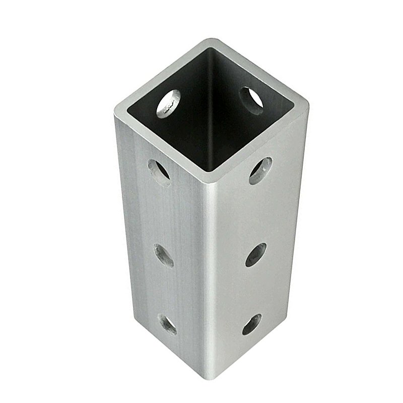 Customized Rectangle Industrial Aluminum Extruded Enclosure Cnc Milling Machining Aluminum Extrusion