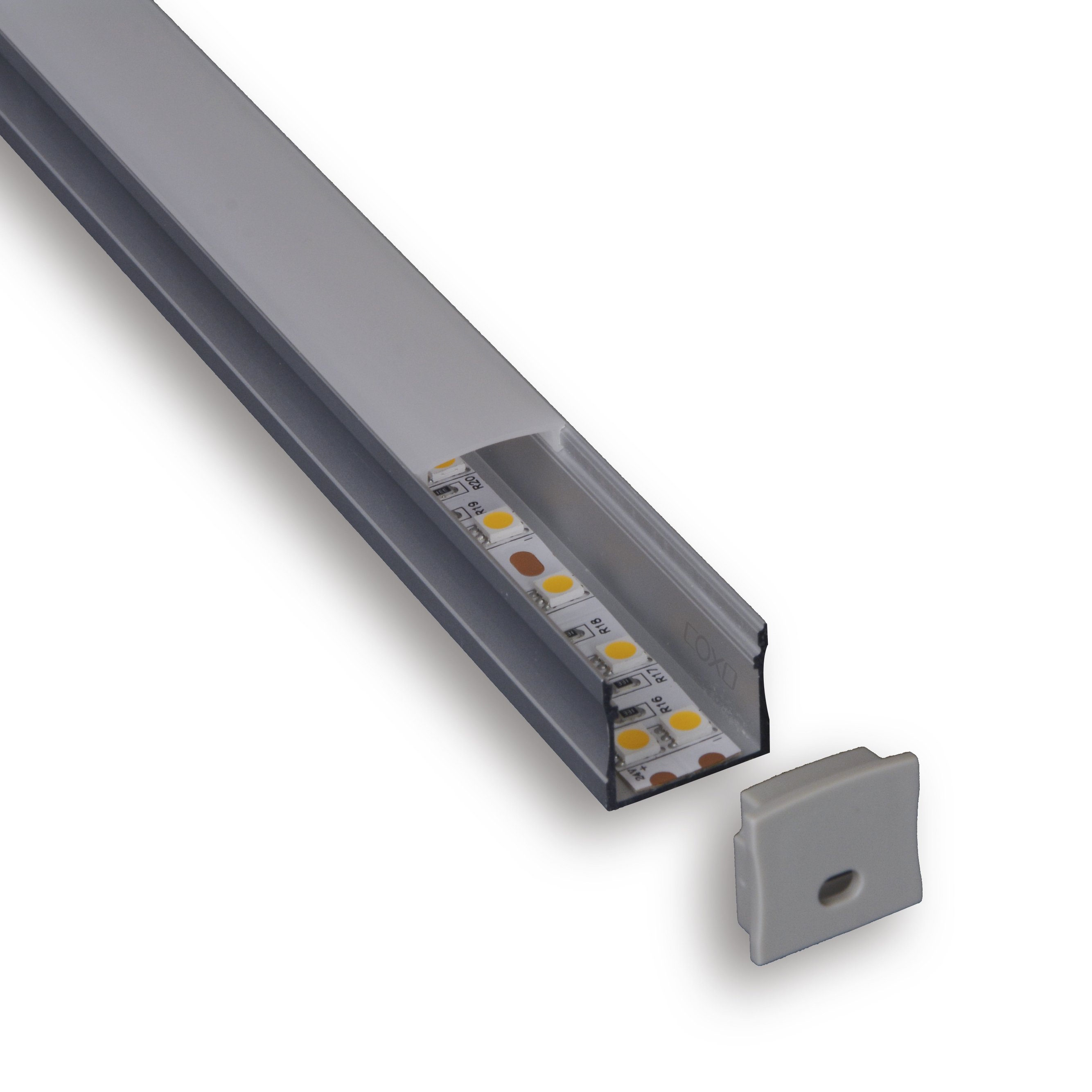 C060 Led Recessed channel Aluminum profile