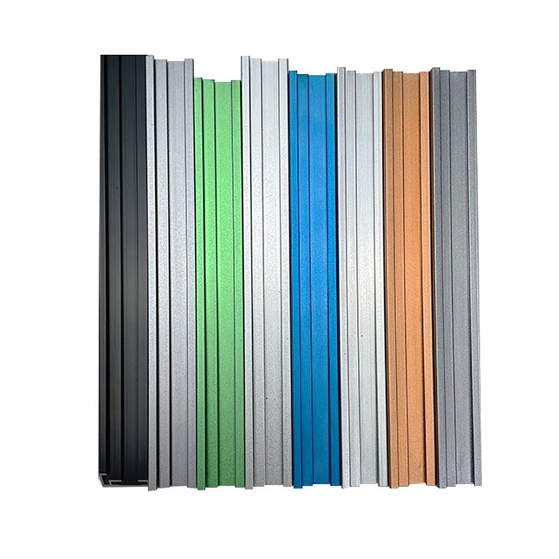 Modern Golden Color Metal Aluminum Alloy Profile Frame for Furniture Dressing Bathroom Wall Mirrors