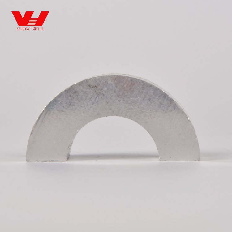 Semicircle Aluminum Profile C Shaped Half Round Shape C Channel Aluminium Extrusion